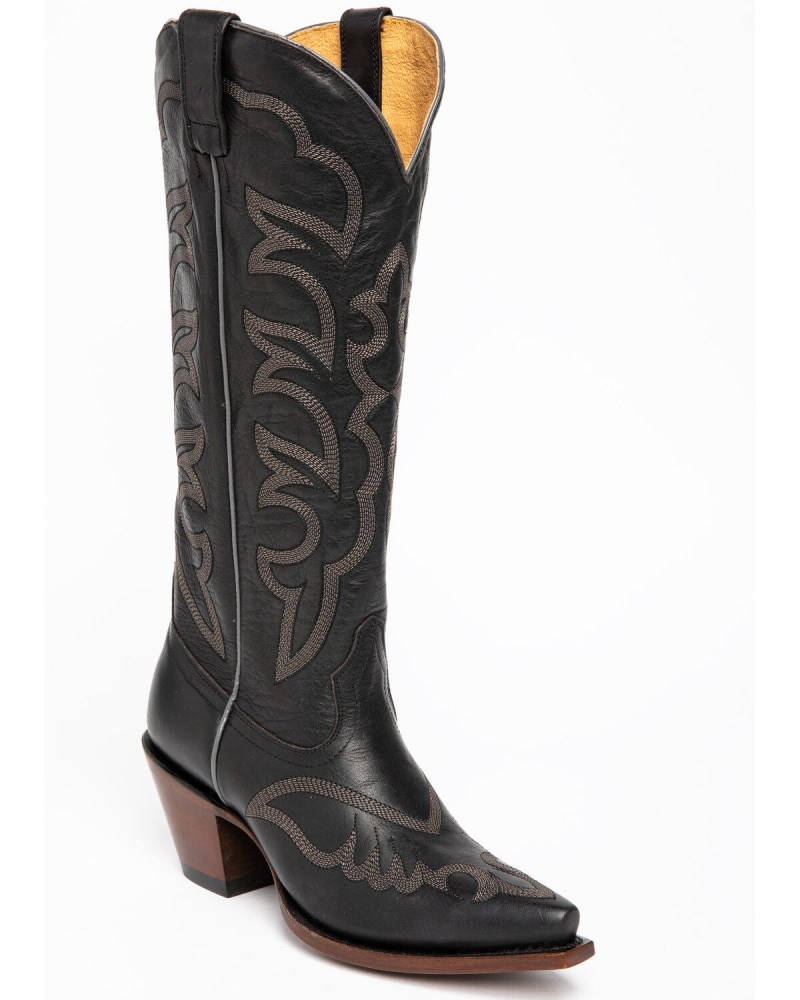 Shyanne Women's High Desert Western Boots - Snip Toe | Black