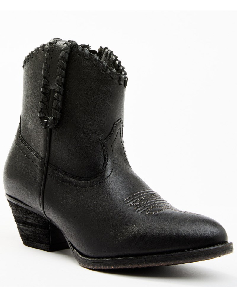 Shyanne Women's Sawyer Dolly Western Fashion Booties - Round Toe | Black