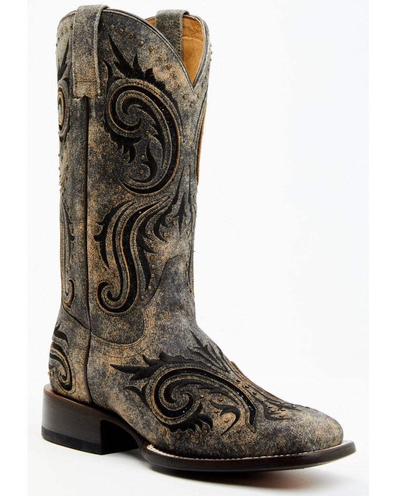 Shyanne Women's Glenna Western Boots - Broad Square Toe | Brown