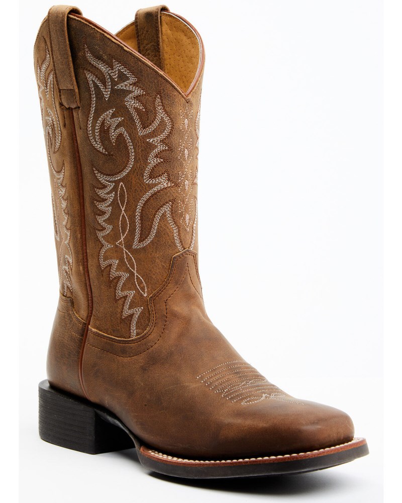 Shyanne Women's Shayla Xero Gravity Western Performance Boots - Broad Square Toe | Tan