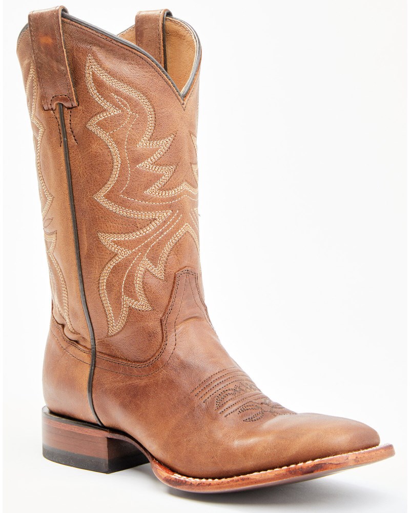 Shyanne Women's Jeannie Western Boots - Broad Square Toe | Brown
