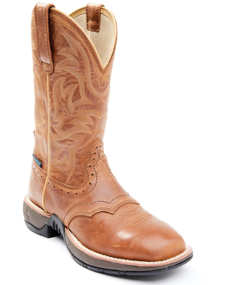 Shyanne Women's Xero Gravity Charley Lite Performance Western Boots - Broad Square Toe | Tan