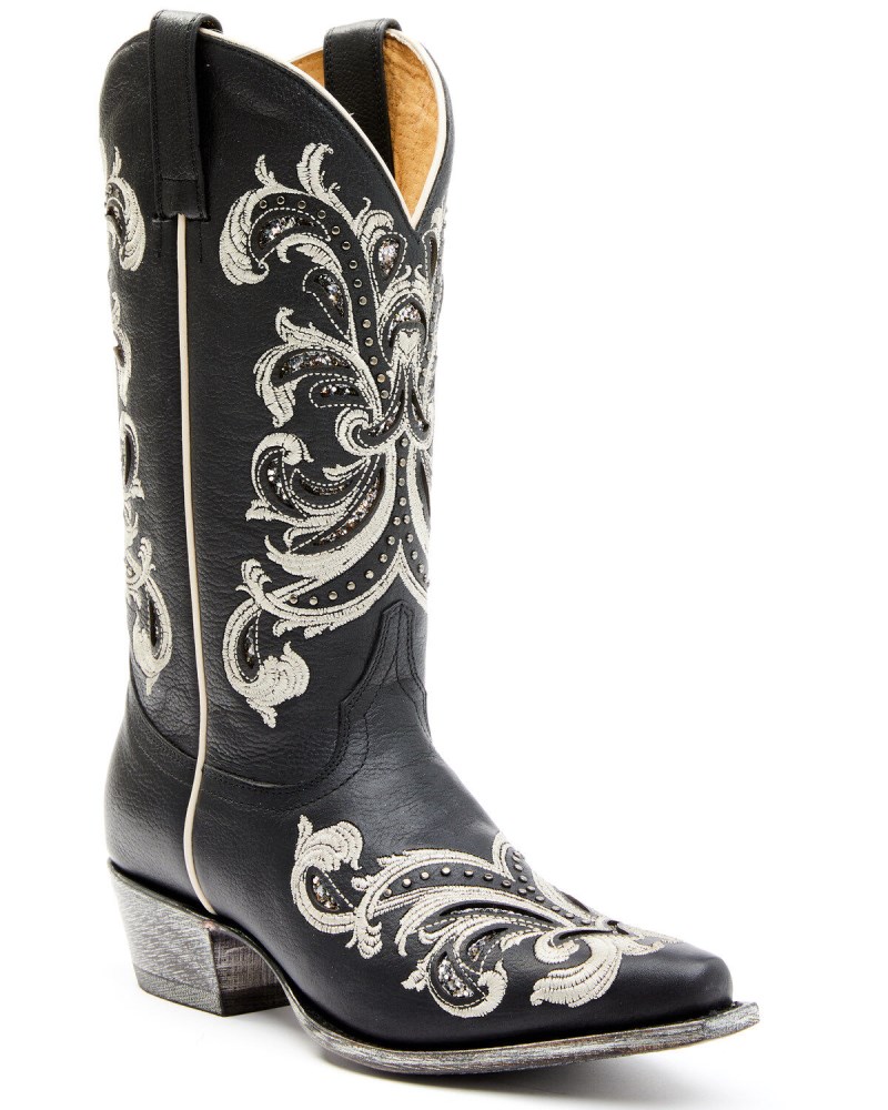 Shyanne Women's Sloan Western Boots - Square Toe | Black