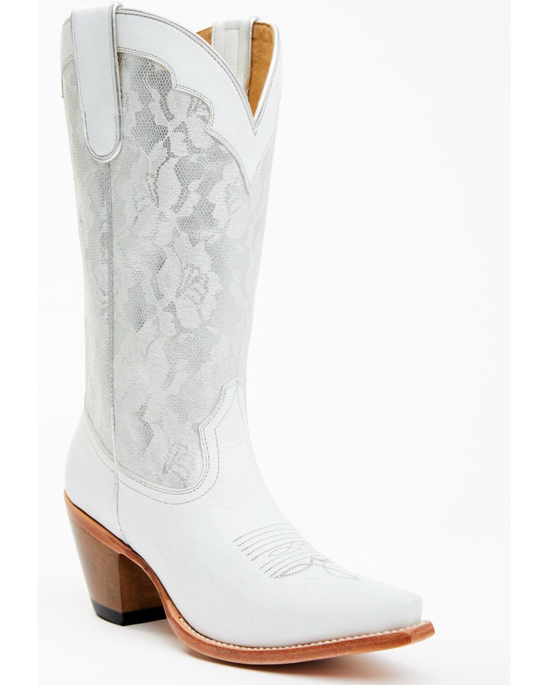 Shyanne Women's Billie Western Boots - Snip Toe | White