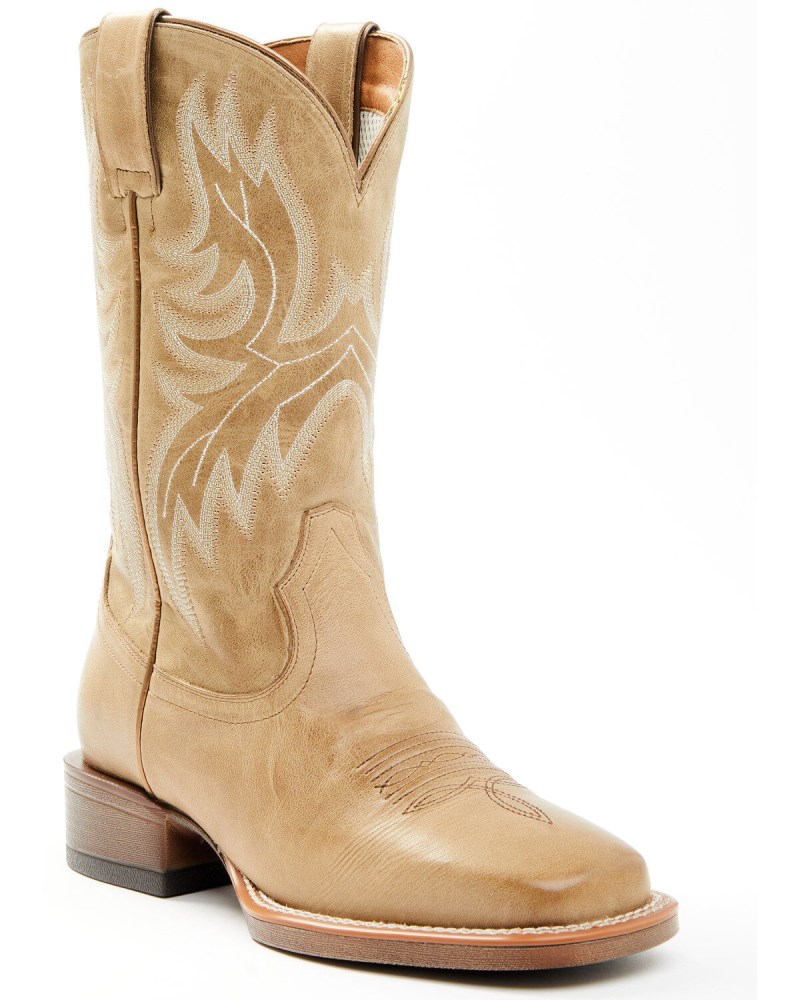 Shyanne Stryde Women's Western Boots - Broad Square Toe | Natural