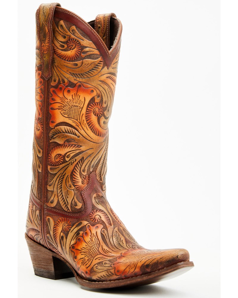 Shyanne Women's Sweetest Thing Tooled Western Boots - Snip Toe | Multi