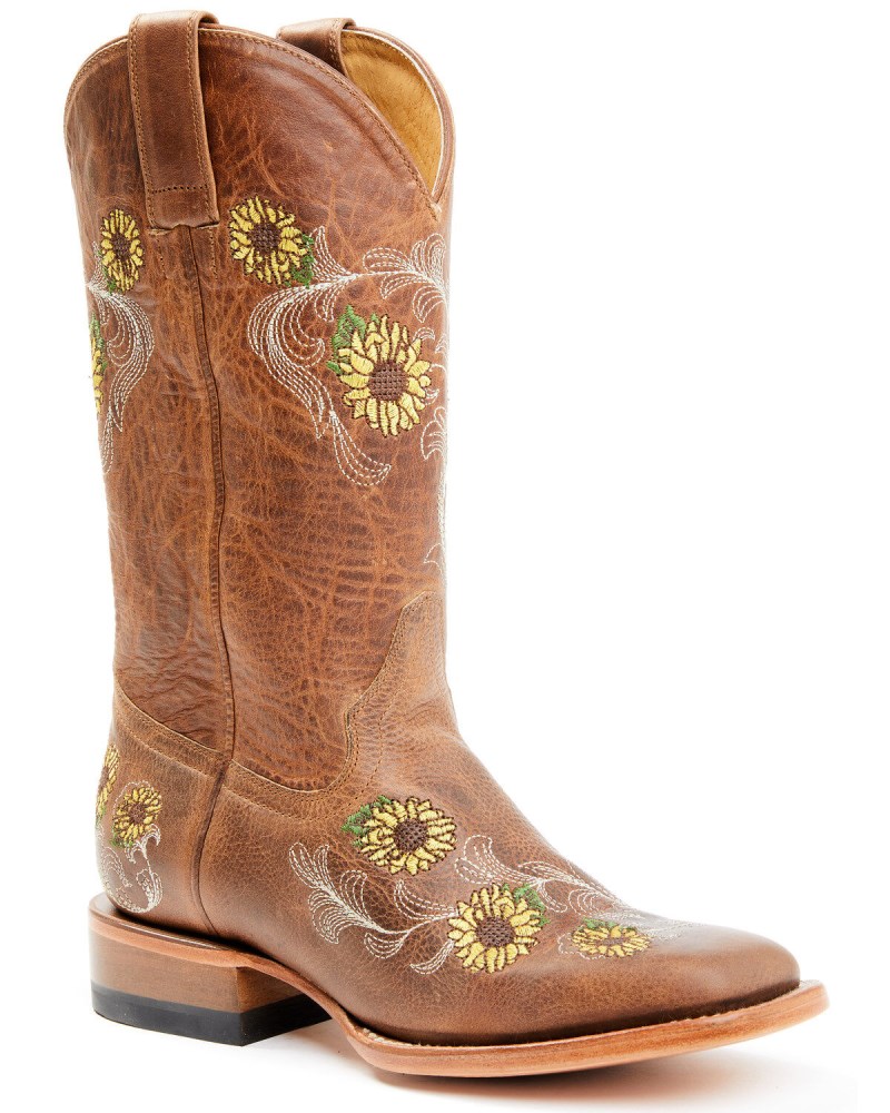Shyanne Women's Josie Western Boots - Broad Square Toe | Brown