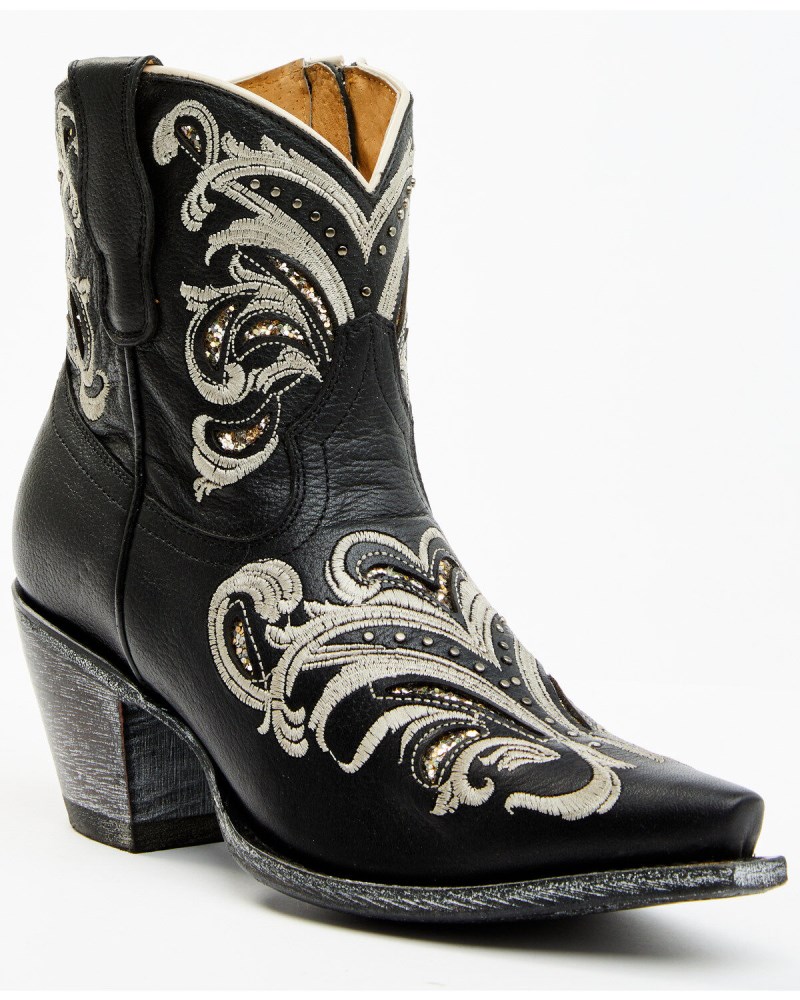 Shyanne Women's Silina Western Booties - Snip Toe | Black