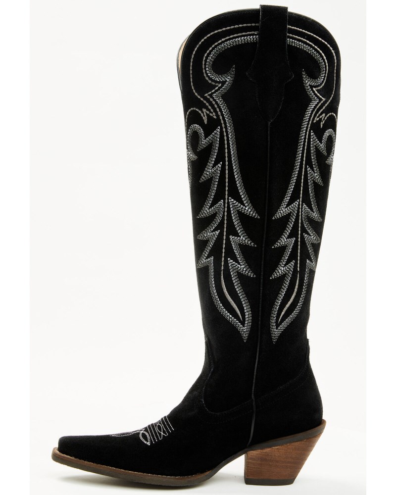 Shyanne Women's Rowan Tall Western Boots - Snip Toe | Black