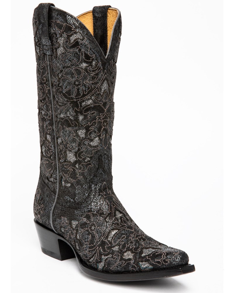 Shyanne Women's Bittersweet Western Boots - Snip Toe | Black