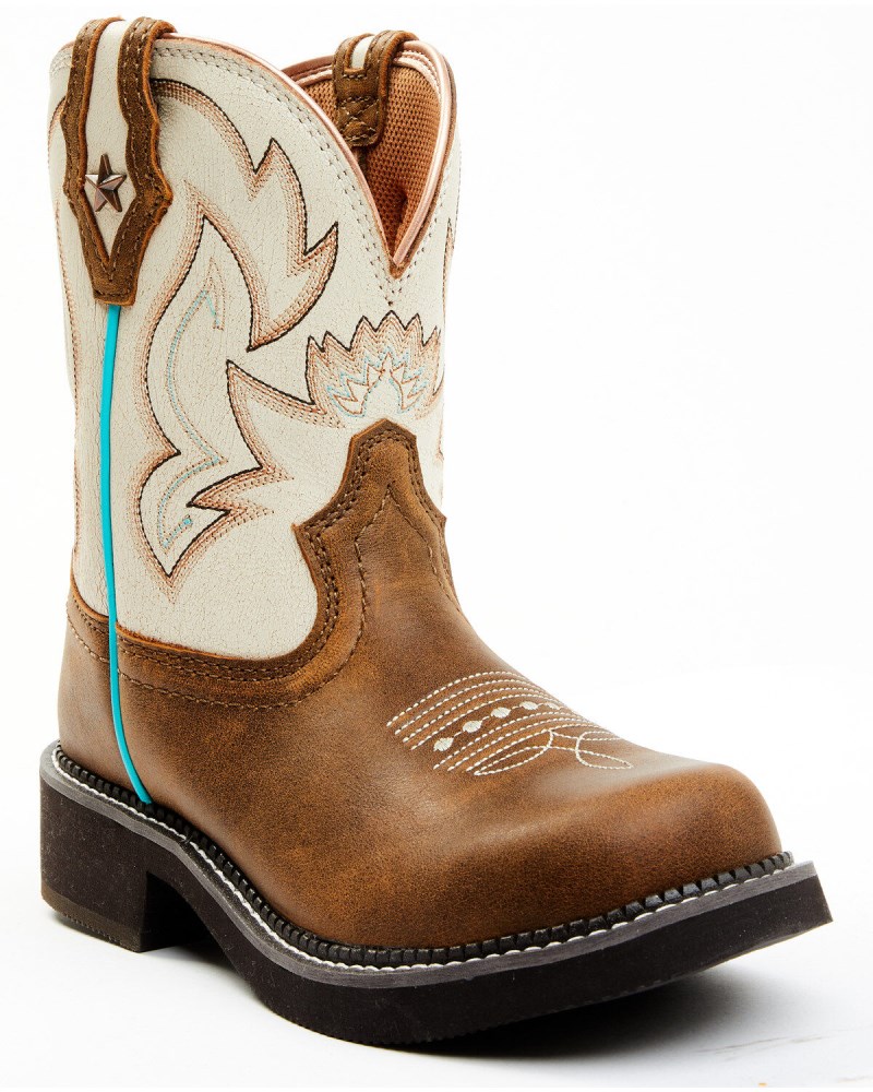 Shyanne Women's Fillies Cambria Western Boots - Round Toe | Brown