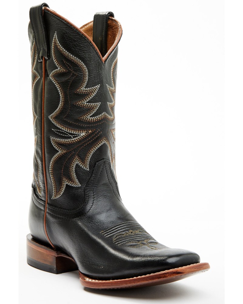 Shyanne Women's Mae Western Boots - Broad Square Toe | Black