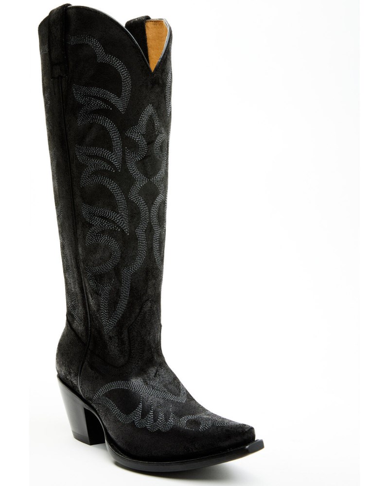 Shyanne Women's High Desert Tall Western Boots - Snip Toe | Black