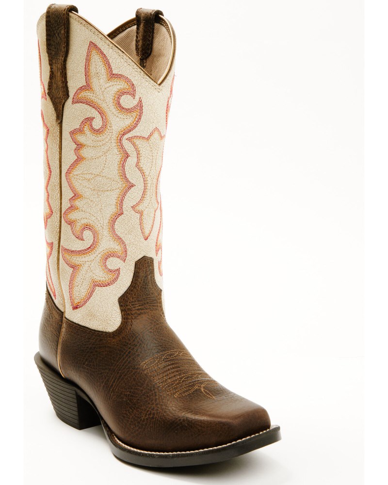Shyanne Women's Indie Xero Gravity Performance Western Boots - Square Toe | Cream