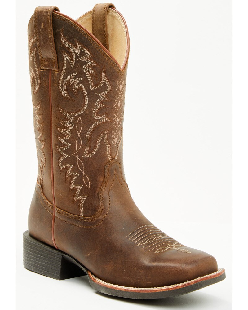 Shyanne Women's Shayla Performance Western Boots - Broad Square Toe | Brown