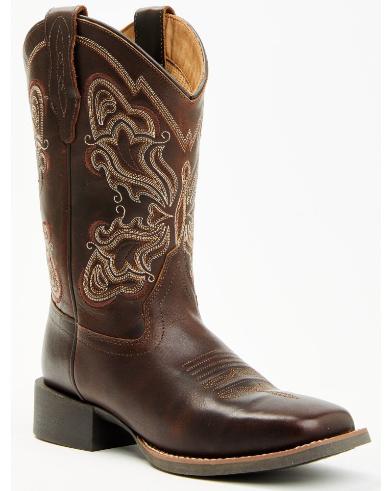 Shyanne Soltice Women's Flynn Western Boots - Square Toe | Brown